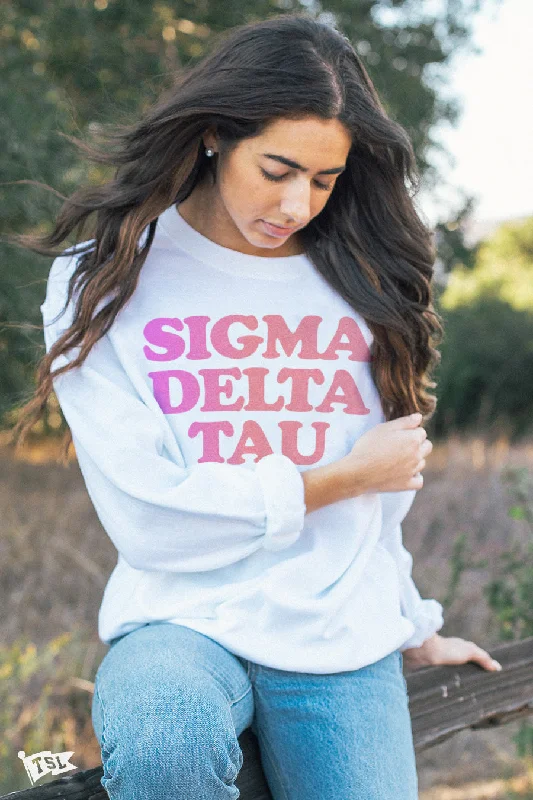 Sigma Delta Tau Gradient Crewneck