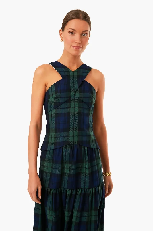 Tartan Crossover Tribute Top