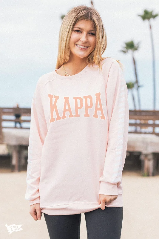 Kappa Kappa Gamma Knockout Raglan Crewneck