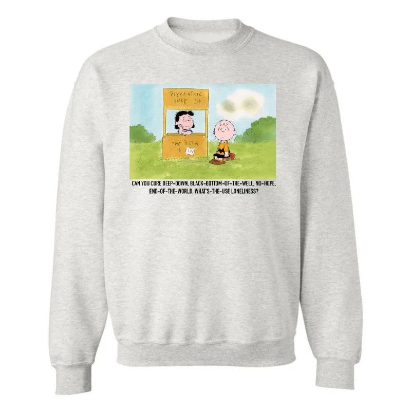 'Charlie Brown Loneliness' Crewneck Sweatshirt