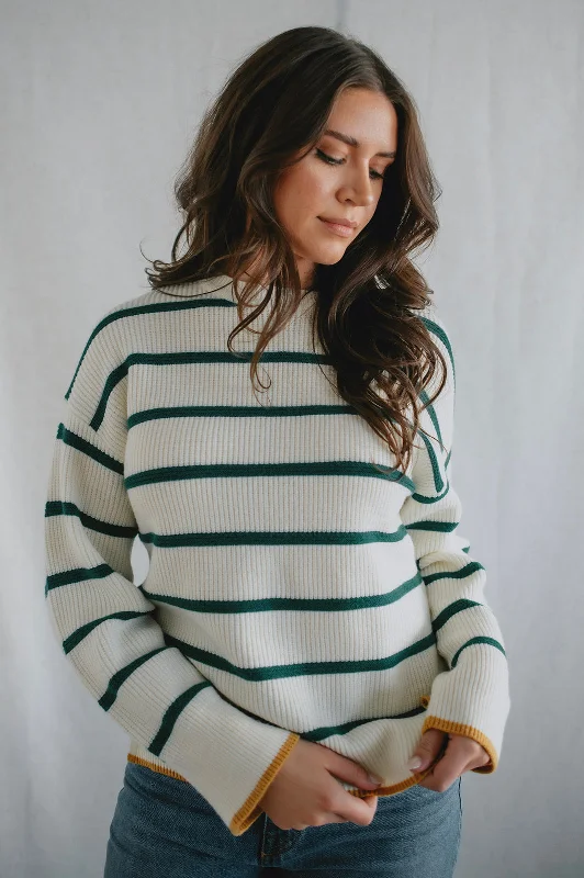 The Milo Striped Pullover Sweater