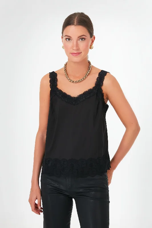 Noir Lace Cami