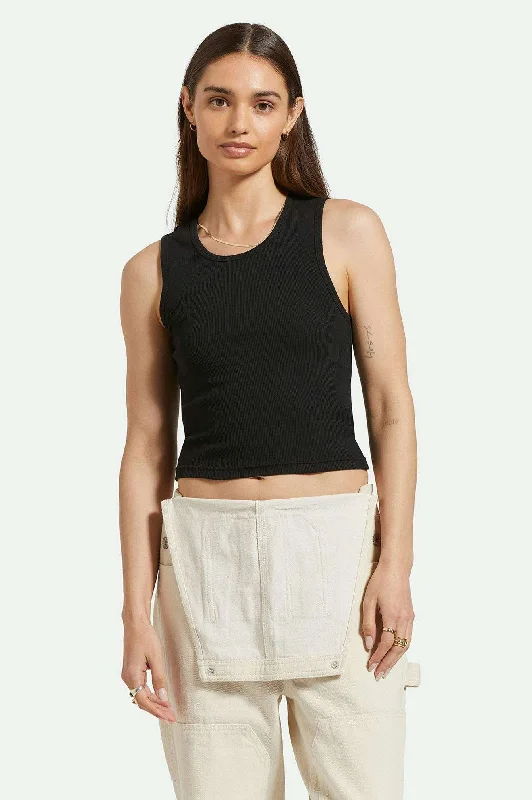 Classic Organic A-Tank - Black