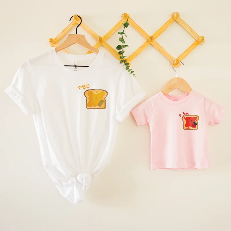 Peanut Butter & Jam Matching Mum & Kid T-shirts