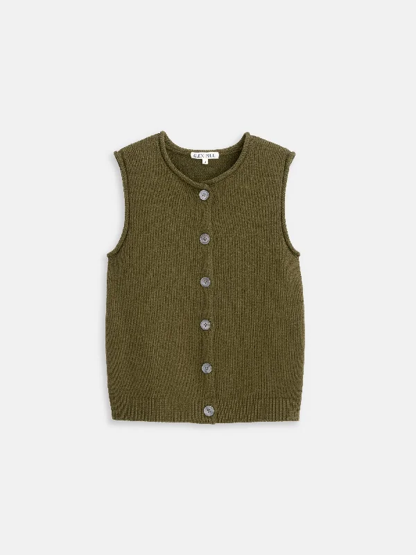 Bridget Vest in Cotton