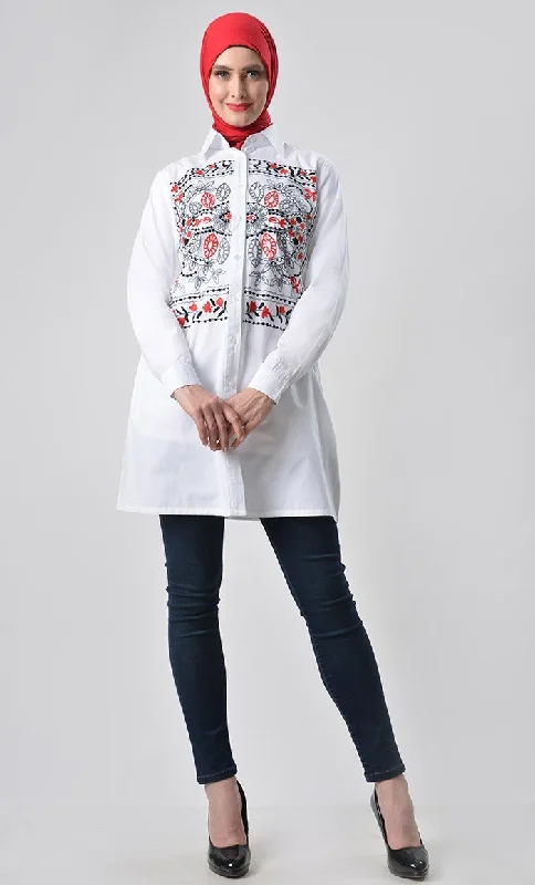 Full Detail Embroidered tunic