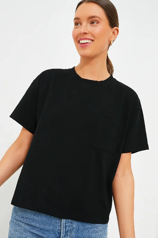 Black Kelley Pocket Tee