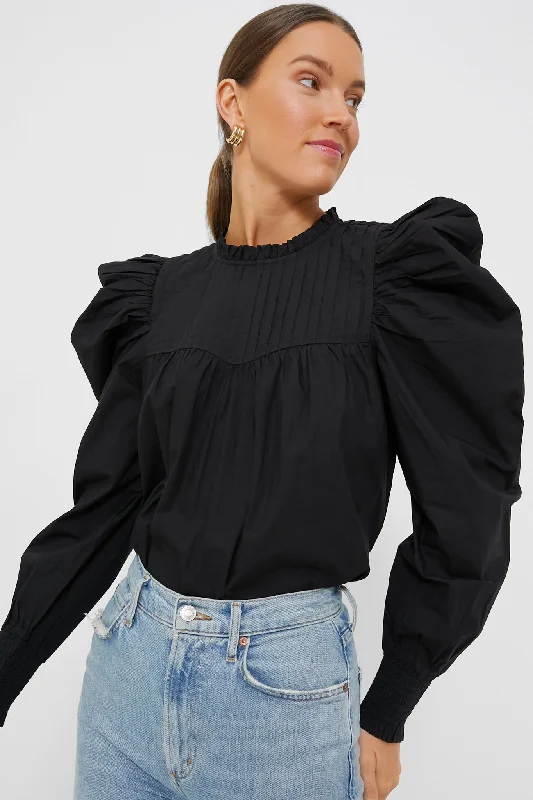 Black Irina Blouse