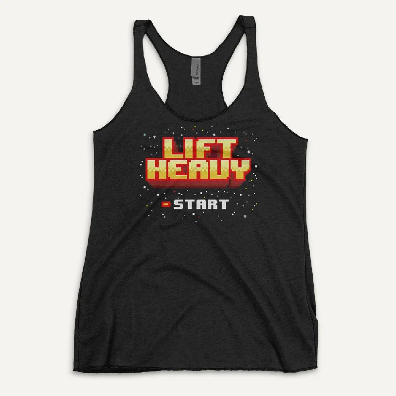 Lift Heavy Women's Tank Top — 8-Bit