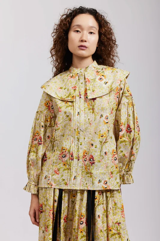 Laura Ashley x BATSHEVA Swansea Blouse in Witton Floral