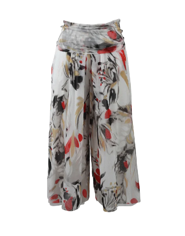 Cigno Print Culottes