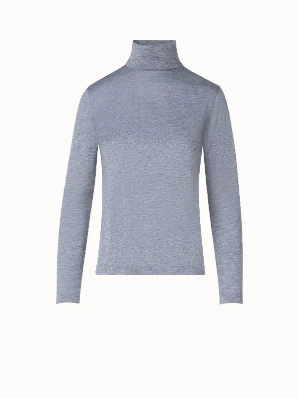 Turtleneck Shirt from Cashmere Silk