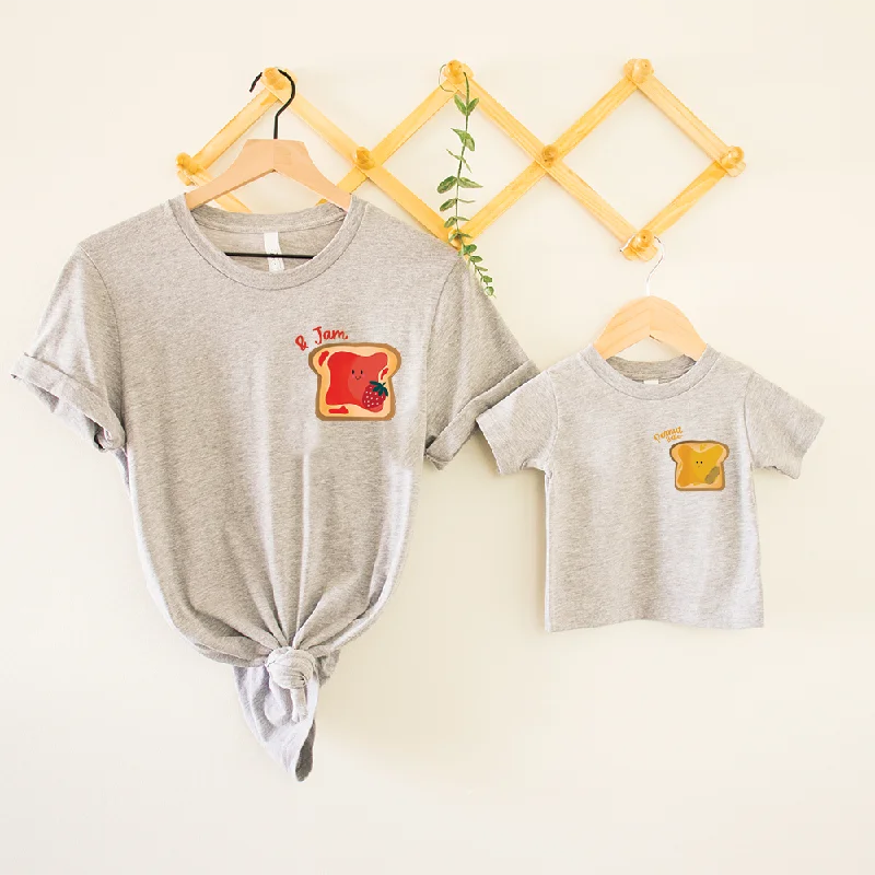 Peanut Butter & Jam Matching Mum & Kid T-shirts