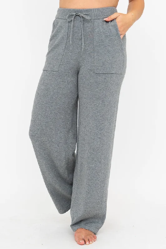 Polita Pant, Grey, Cotton