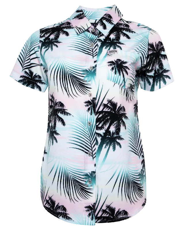 South Beach Women's Short Sleeve Party Shirt