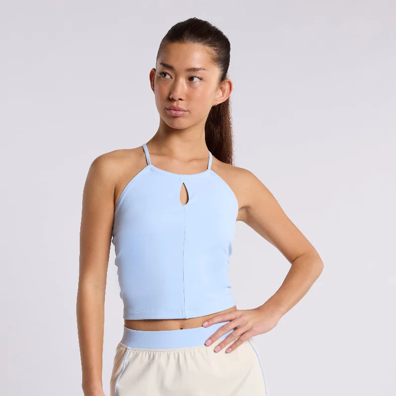 Halter Top Soft Blue