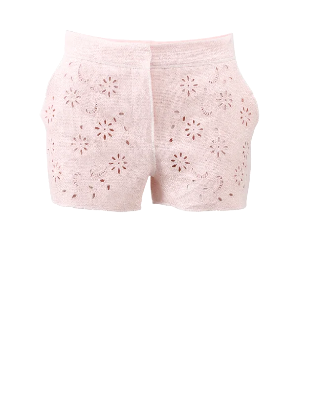 Embroidered Shorts