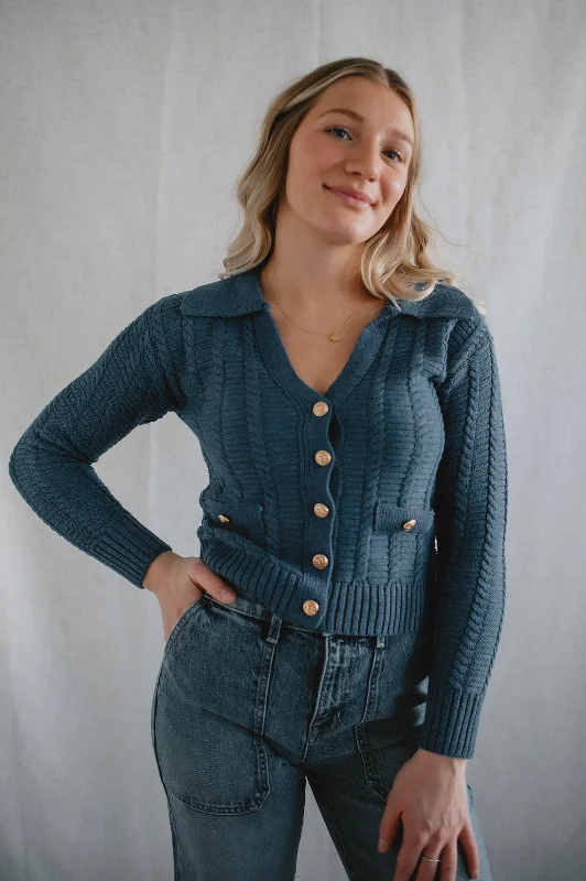 The Renata Cardi by Heartloom - Harbour