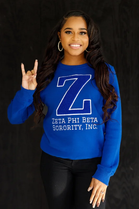 Big Z Zeta Chenille Sweatshirt