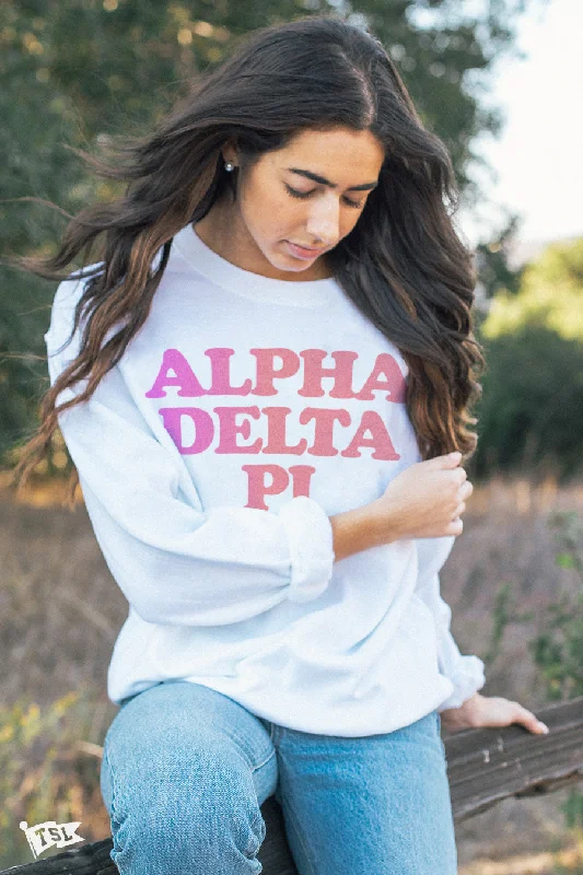 Alpha Delta Pi Gradient Crewneck