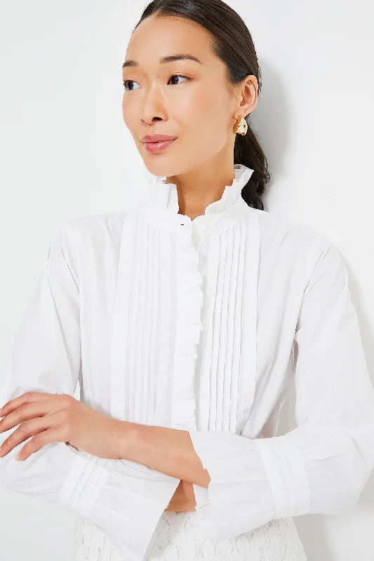 White Phoebe Blouse