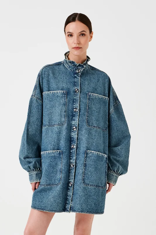 Pablo Oversized Shirt in Pasadena Vintage