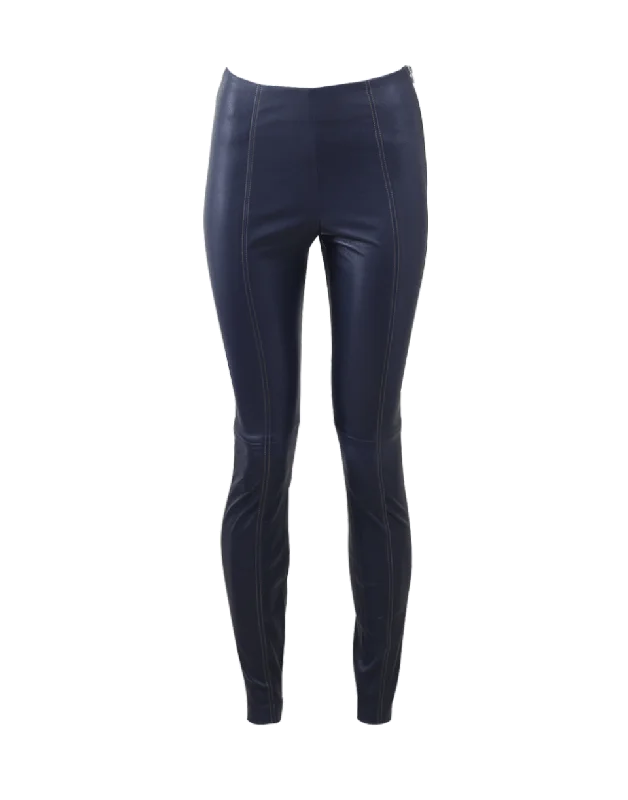 Stretch Leather Legging